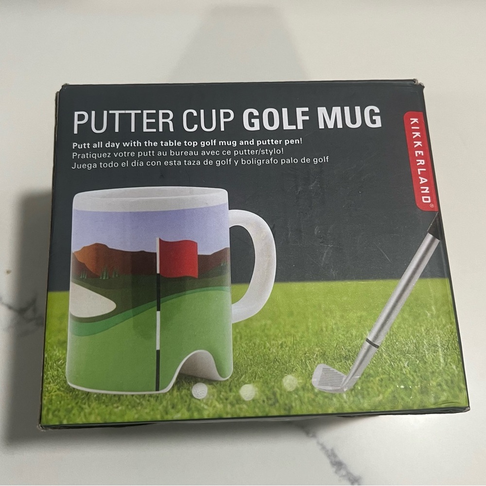 Putter Cup Golf Coffee Tea Mug New